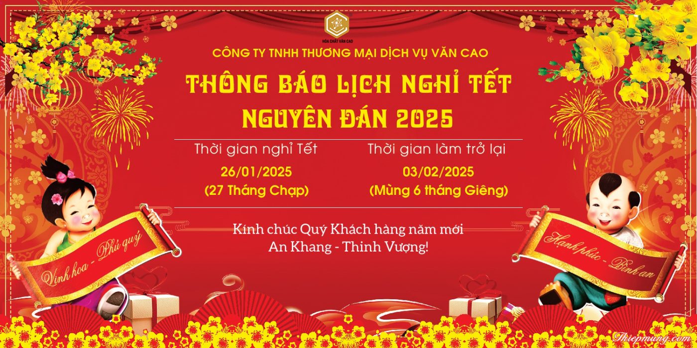 LỊCH NGHỈ TẾT NGUYÊN ĐÁN ẤT TỴ 2025